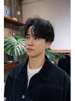 アルク(alku)&nbsp;【坂井 勇輝】フェザーショート ルーズパーマ
