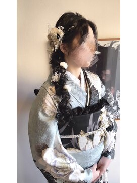 アッドランプ ヘアー 則武店(add Lamp hair) ふわふわサイド編みおろし