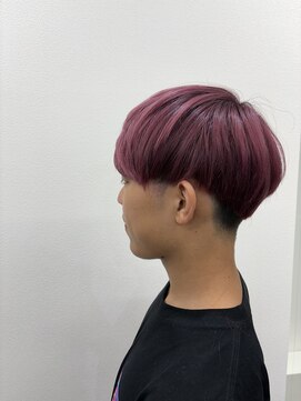 ヘアースマイルクー(HAIR SMILE COEUR) 【COEUR/SHUEI】メンズ チェリーレッド