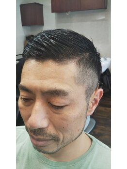 チップヘアー(Tiphair)の写真/メンズ専門の美容室ならでは。刈り上げ等の短いヘアーカットも得意です。