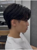 センターパート/ニュアンスパーマ/フェザーパーマ/men's