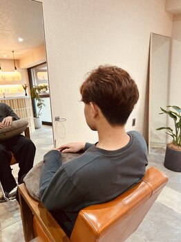 キロ(.kiro)の写真/メンズカット＆パーマは当店にお任せ！学生～社会人まで◎ヘッドスパも追加可能◎