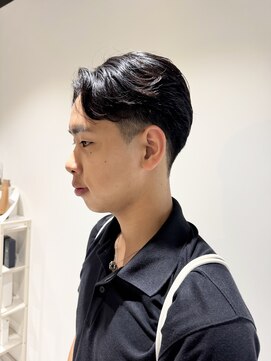 モリオフロムロンドン 大宮店(morio from London) 癖毛×大人センターパート【かほ】