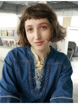 ナヌーク シブヤ(nanuk shibuya) 【nanuk】眉上バングのパーマがカワイイ◇外国人風ボブ
