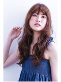 抜け感ルーズウェーブ。