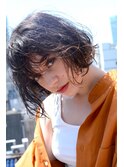 half wet wave bob４
