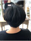 春ショートボブ