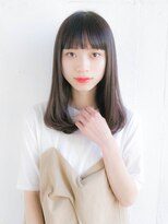 ルティア(Lutia) 大人かわいい アッシュブラウン ナチュラルストレート