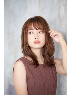 シェルベアー(Shell Bear) 【shellbear 銀座】大人カジュアル外ハネミディアム