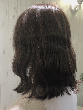 ラ ブランシュ 大宮(La Blanche) 20代30代40代前髪イヤリングカラーイメチェンラベンダーカラー