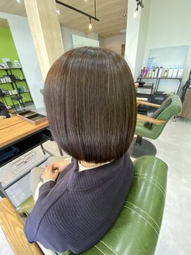 スリール 津田沼(Sourire) 白髪ぼかしハイライト【Sourire 津田沼　美容室】