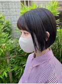 大人かわいい 美髪 ぱつっとbob
