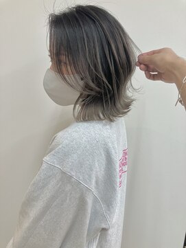 似合わせ/白髪ぼかし/インナーカラーに特化した髪質改善サロン 元住吉 武蔵小杉 パーソナルカラーにあわせた【似合わせ/髪質改善カラー】
