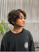 ミディアム×スパイラルパーマ