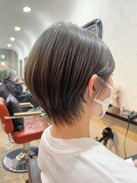 エトネ ヘアーサロン 仙台駅前(eTONe hair salon) 20代 30代 ウルフショート