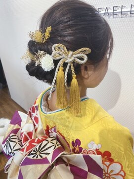 ルネッサンスヘアー ラファエロ(RAFFAELLO) アップスタイル