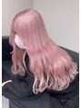 ベレーザ 渋谷(BELEZA)&nbsp;色素薄めのハイトーンカラーが超得意です！薄ピンクが1番人気！