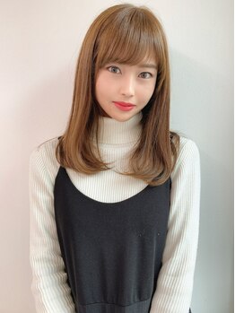 ｢可愛いのにオトナっぽくて、大人っぽいのに可愛い｣うる艶ストレートにロマンティックな煌めきを☆＜横浜＞