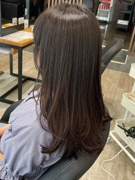 アトリエコア(Atelier Coa) 髪質改善トリートメントミルクティーベージュカラーくびれヘア