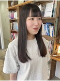 酸性ストレートパーマ 髪質改善 担当渡辺聖