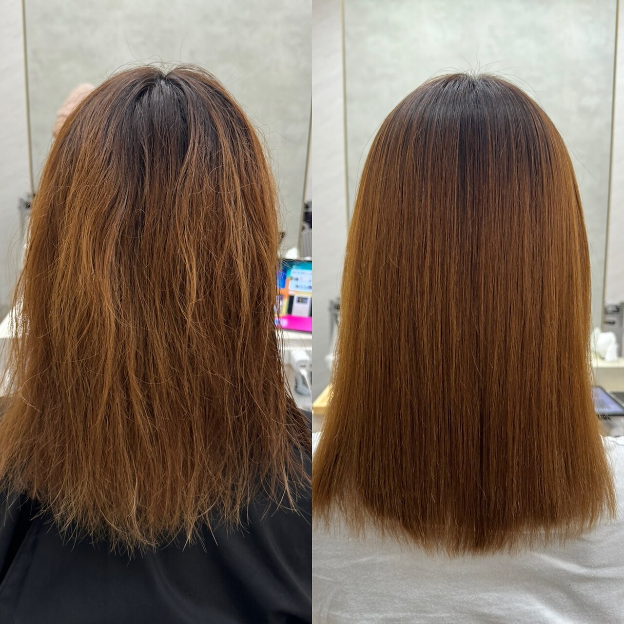 トリートメントでは収まらない癖にsins式髪質改善酸性ストレート