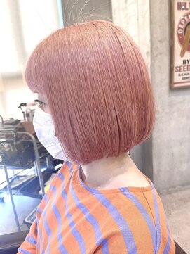 レム 溝の口(REM) ダブルカラー×ピンクカラー【溝の口美容室】