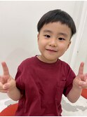 キッズカット×刈り上げグラデーション