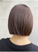 切りっぱなしボブ
