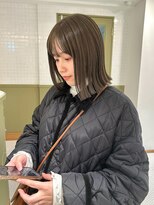 エミィ(emme)&nbsp;ぱつっとボブ髪質改善オリーブグレージュ 立川