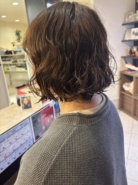 コレットヘア(Colette hair) ◆パーマ活かしぱっつんボブ◆