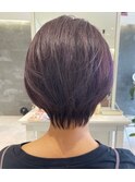 お手入れ楽なショートスタイル