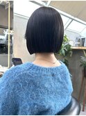 ボブ/ミニウルフレイヤーカット顔周り前髪韓国ショートボブ