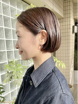 ファイブシーン アオヤマ(5SCENE AOYAMA) 切りっぱなしボブミニボブパーマくびれボブ外ハネボブ内巻きボブ