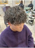 メンズ縦落ちパーマ