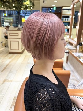 ネオリーブ クタ 町田店(Neolive kuta) ブリーチ×フェミニンピンク