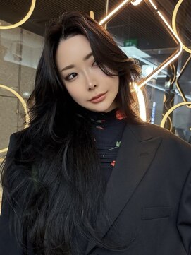 ラキング ギンザ トウキョウ(LAKING GINZA) くびれヘア/アプリコットオレンジ/夏/ハイライトカラー[銀座駅]