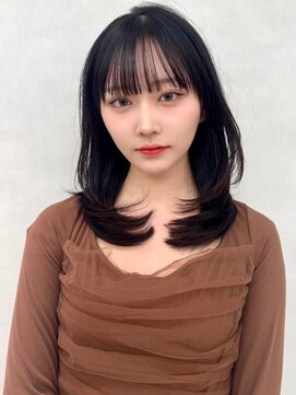 アッシュ 中野店(Ash) レイヤー/ネビージュ/韓国ヘア/イメチェン/縮毛矯正/中野/