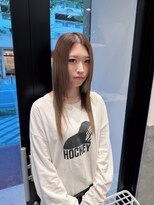 サロウィン 新潟万代店(SALOWIN)&nbsp;シアーブラウン×ダブルカラー