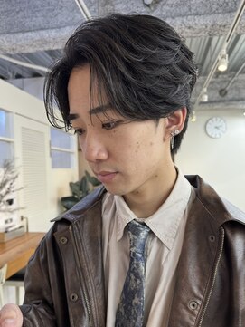 ガレージ バイ グリーン 原宿 表参道(Garage by green) 【JINKI】フェザーパーマ