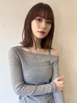 イル 天神西通り店(ill) 20代30代ボブ/ミディアムレイヤー/グレージュ/透明感/天神/大名