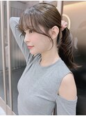 髪質改善/縮毛矯正/ミディアムレイヤーカット似合わせカット大宮