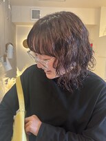 ラヴィズム 名駅店(LUVISM)&nbsp;ボブ/ミディアム/レイヤー/パーマ/艶カラー/顔周りレイヤー