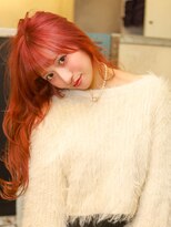 ベレッタ 枚方店(veretta.)&nbsp;SNS映え★レッドカラー/イメチェン/ブリーチあり/前髪/10代20代