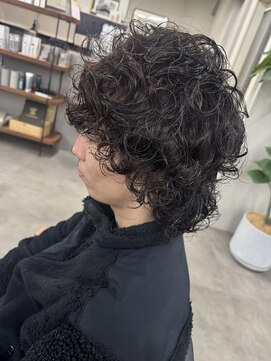 ヌークバイラヴェスト 四日市(neuk by lovest) 【neuk服部】プードルパーママッシュウルフニュアンスウルフも可