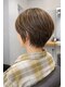 シェルク バイ シャッセ(cerc by SASE)の写真/【陣原駅徒歩1分】［立体感×艶髪ハイライト＋カット＋TR 29800円] ナチュラル×デザイン性の白髪ぼかし◎
