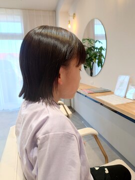 ムク(muku.) シンプル可愛い外ハネボブ