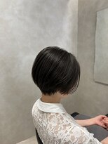 トキ(toki)&nbsp;ショートボブ×暗髪カラー