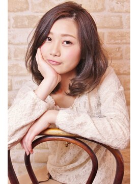 ヘアリゾート アジアグランデ(Hair Resort Asia grande) 【Asia　grande】Saya/ラフ軽ミディアムボブ