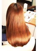 ツヤ魅せ髪☆大人可愛い☆ナチュラルストレート