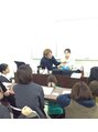 クルール エム(couleur M) 企業様向けのヘア＆メイク講師をさせていただきました。